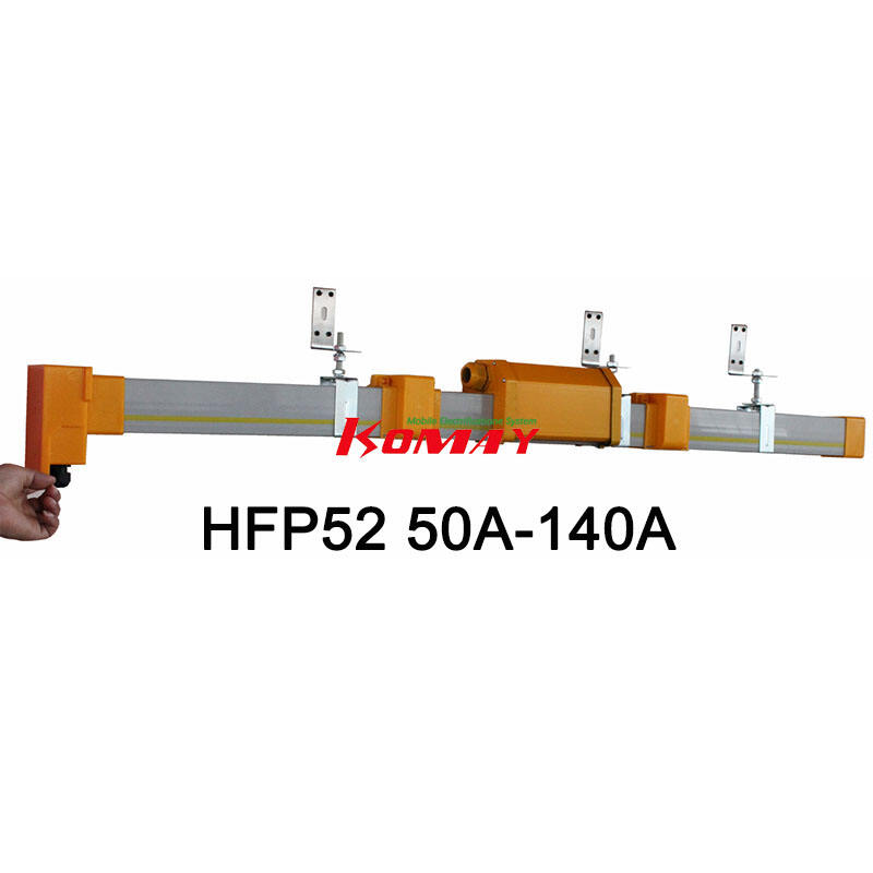 HFP52 50A-140A 4/5/6/7 Poles Enclosed Conductor Rail