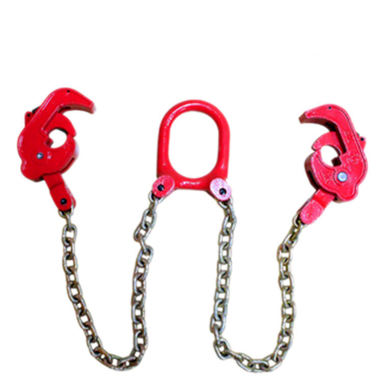 1T Two Legs Chain Sling Oil Drum Lifting Clamp