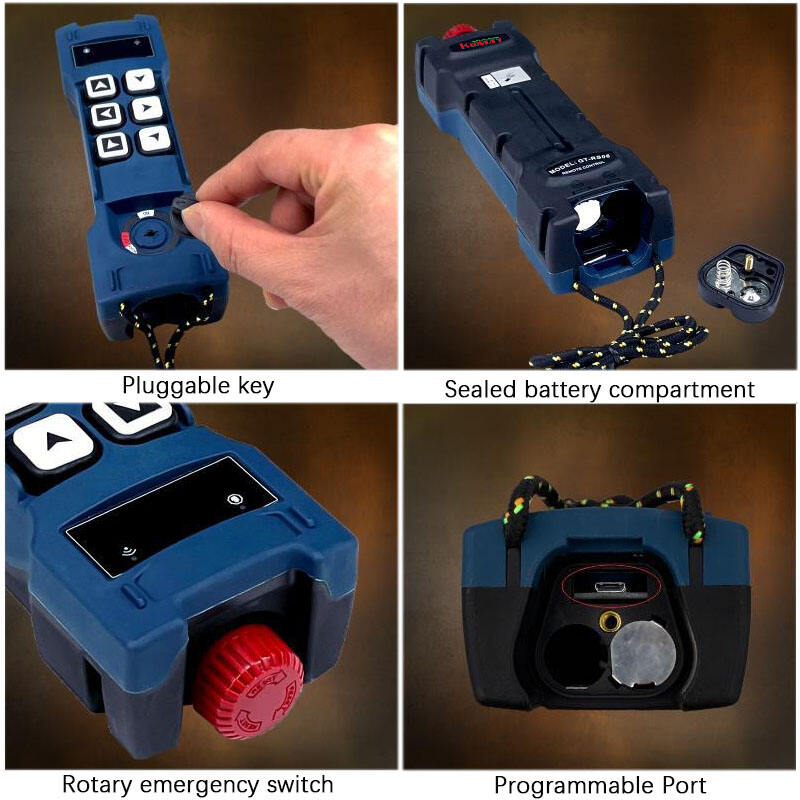 Wireless Industrial Remote Control for Electric Crane