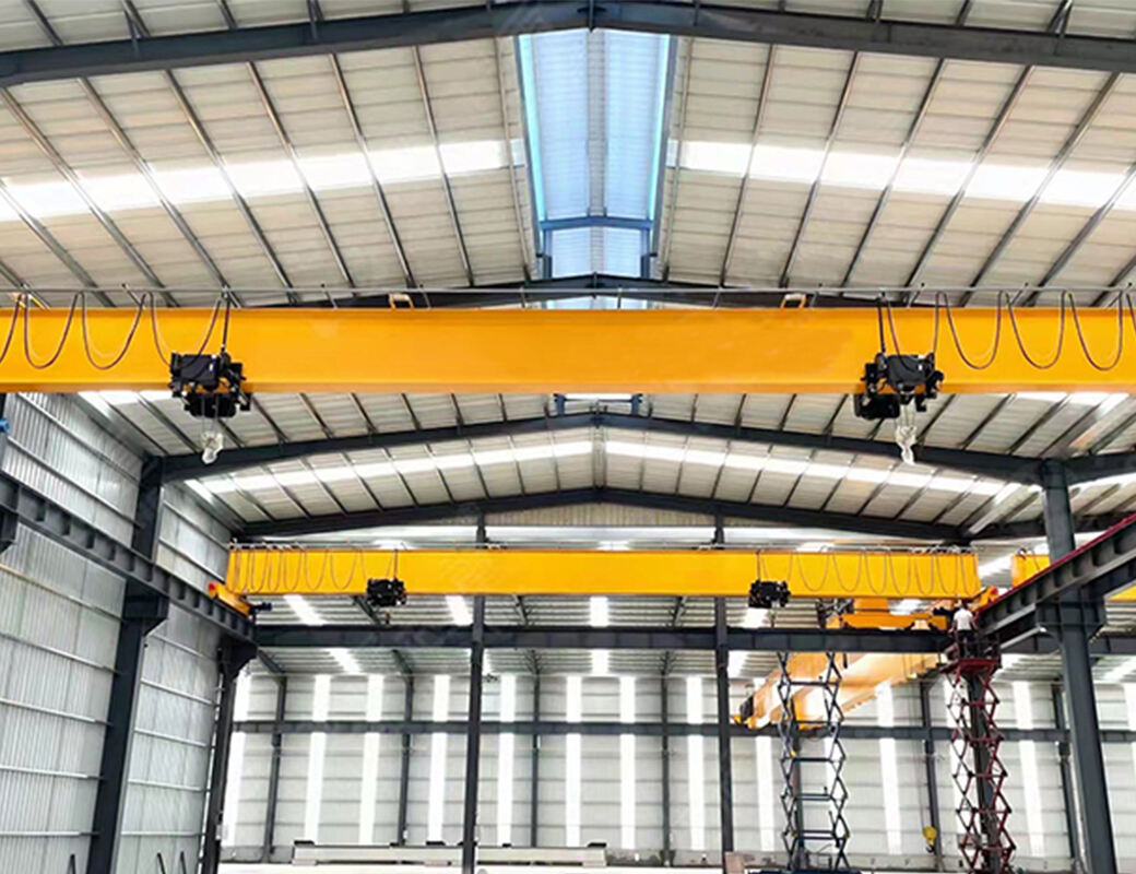 single girder travelling overhead bridge crane-58