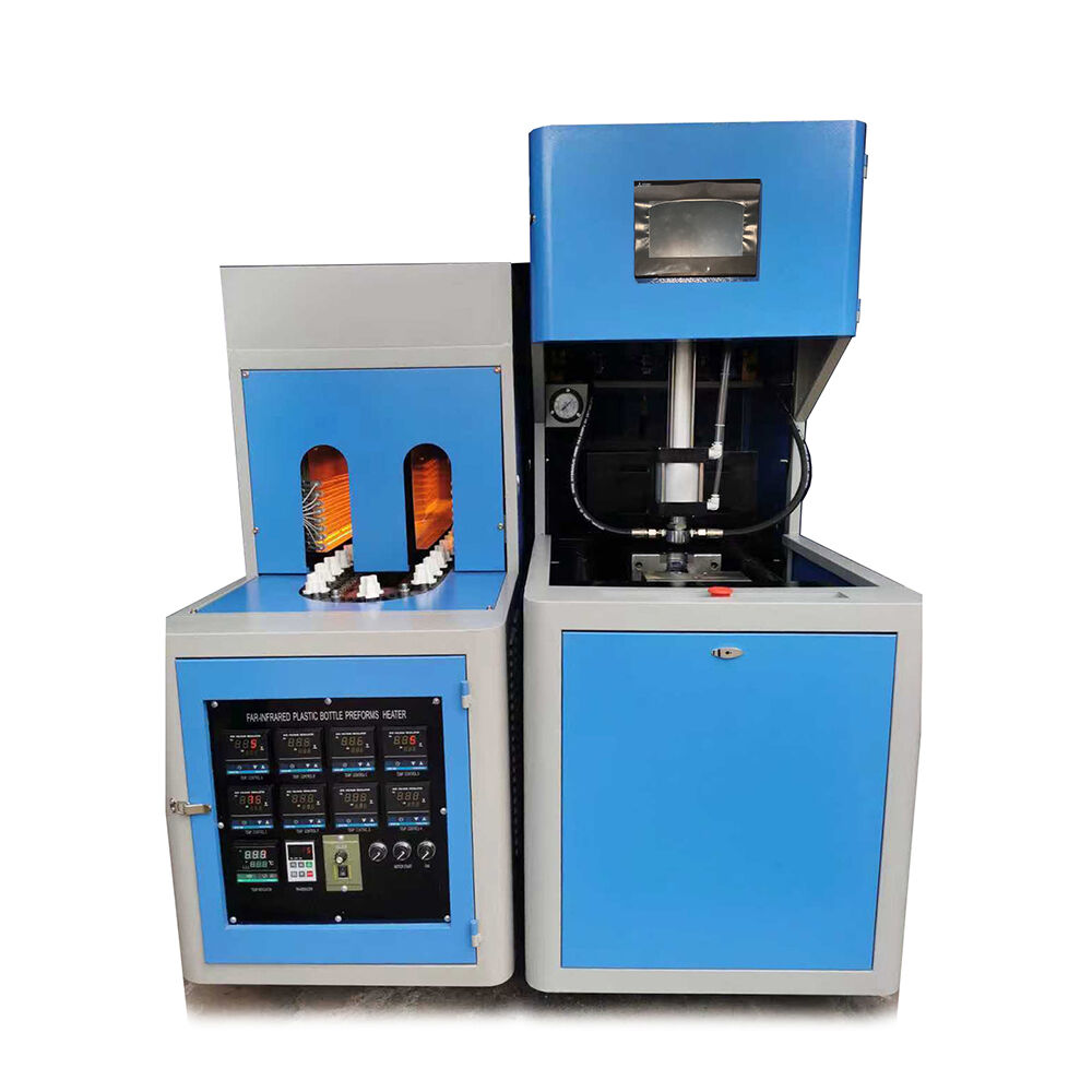 Semi automatic pet bottle blowing machine