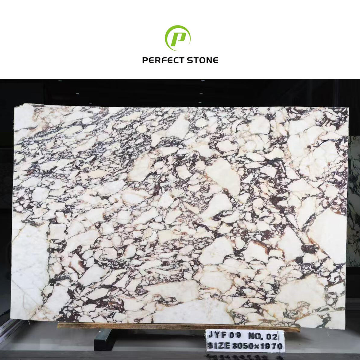 لوح رخام كلاكاتا فيولا الطبيعي للبيع