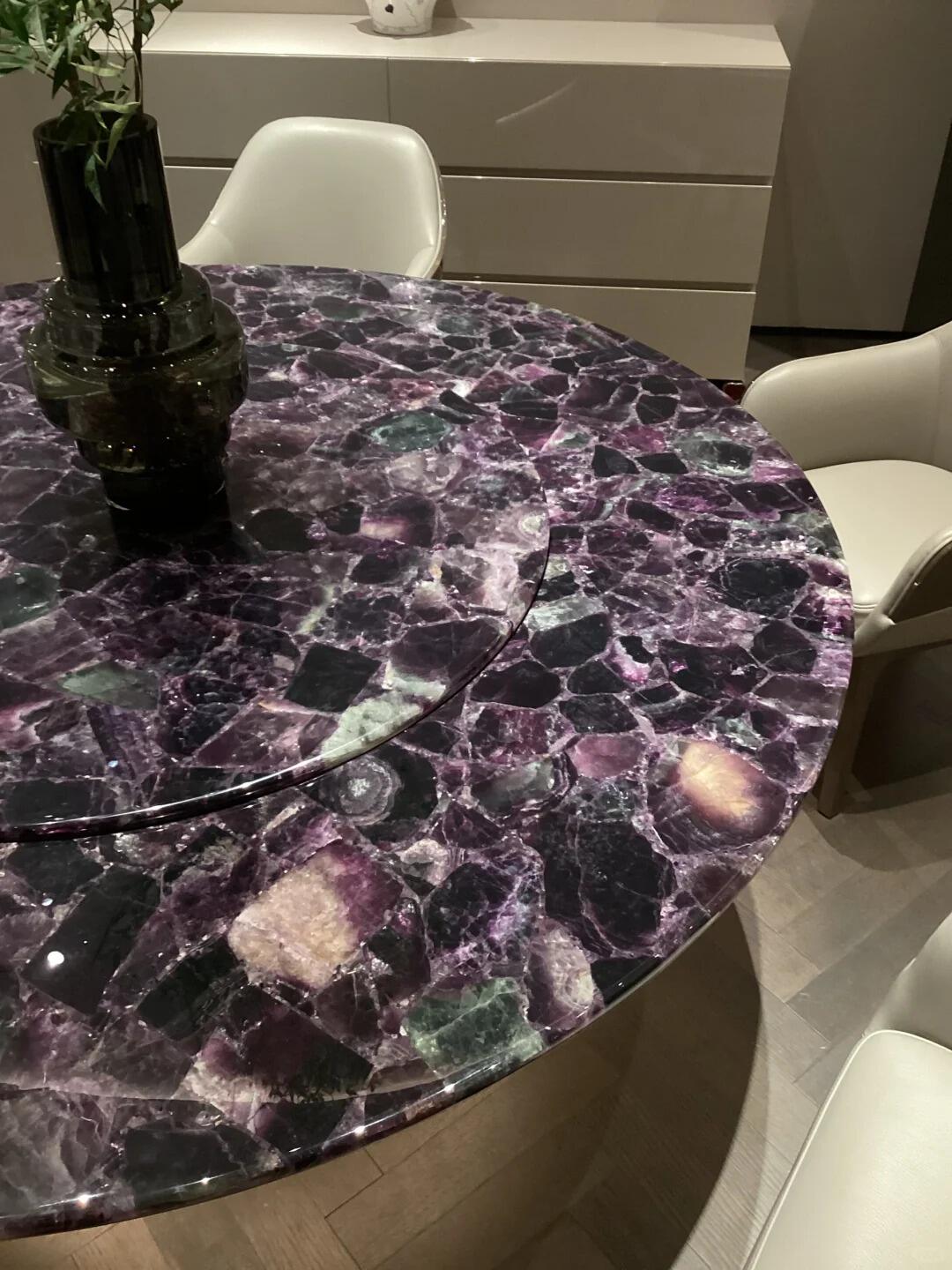Purple Semi Precious Stone Dining Table.jpg