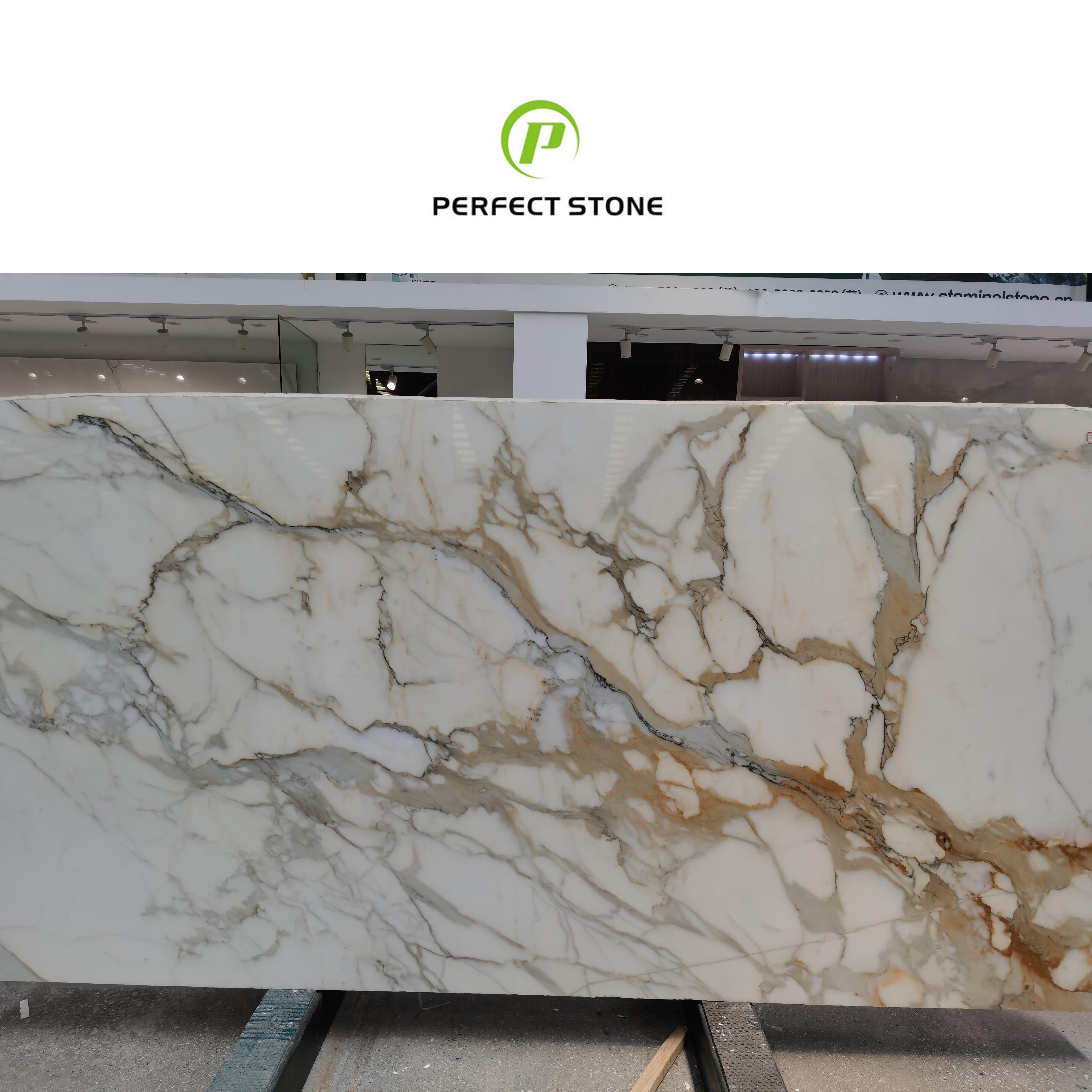 مورد الجملة لوحة رخام كلاكاتا جولد للبيع