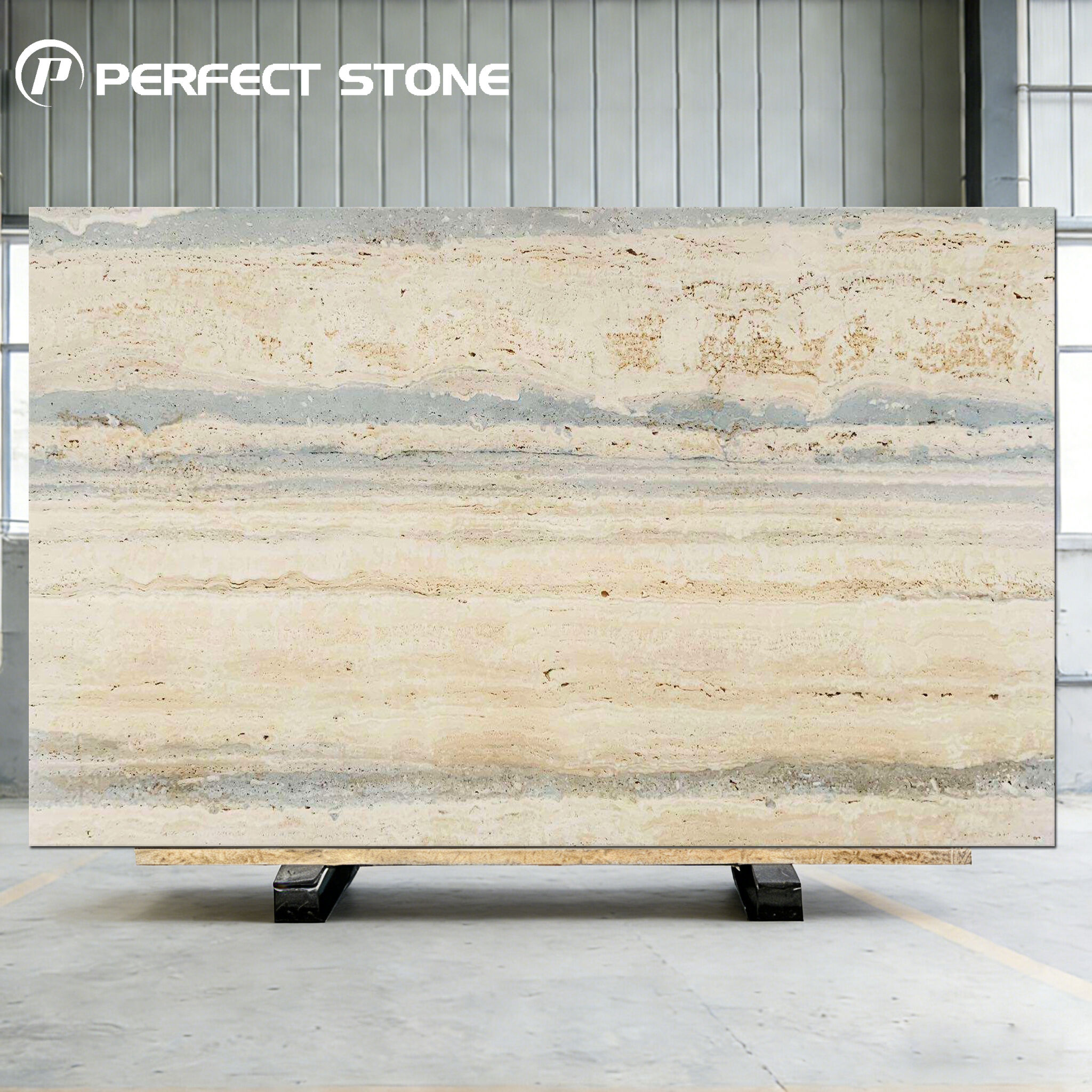Italy Sliver Travertine Wholesale Stone for Villa Flooring Decoration for Wall Cladding