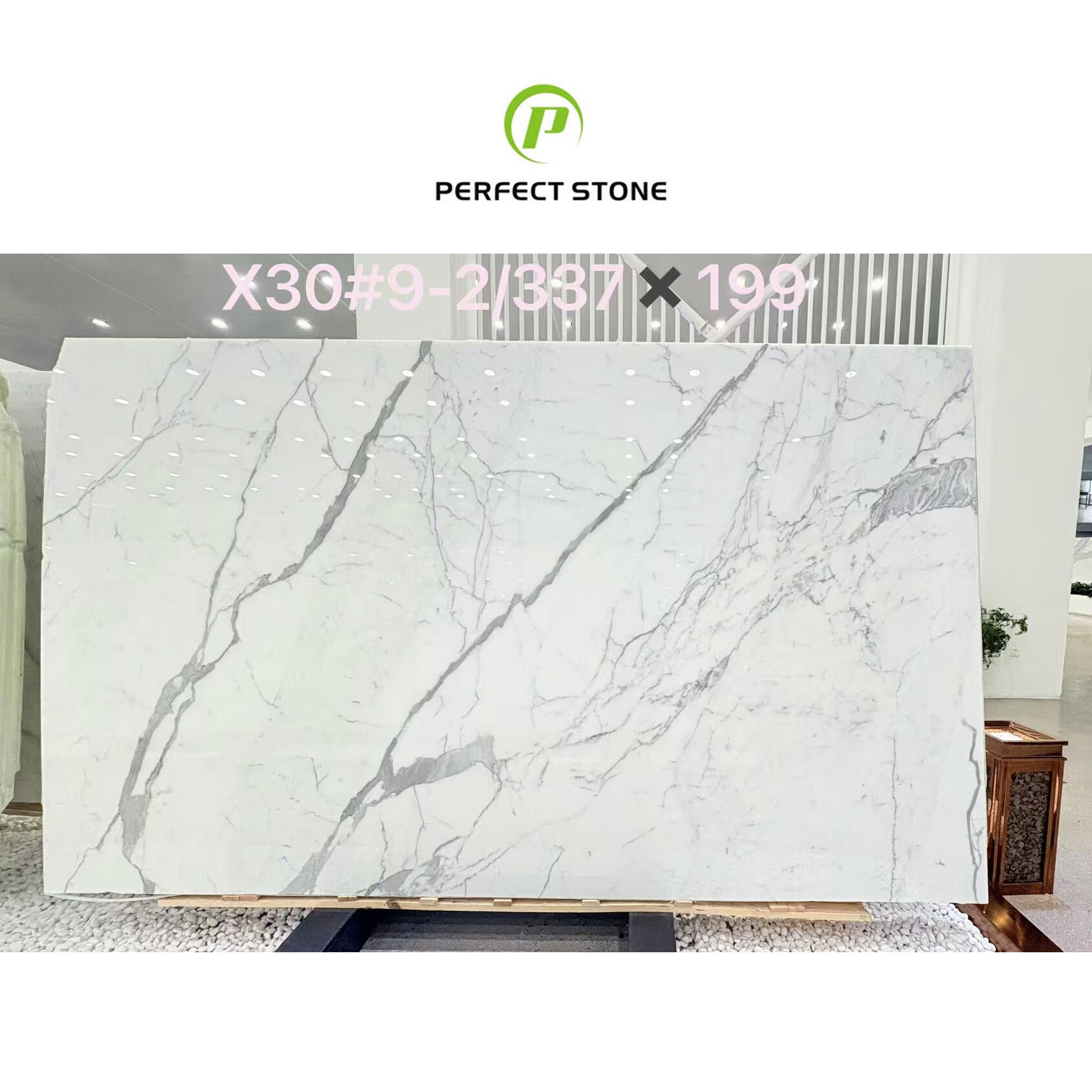 لوح رخام أبيض كلاكاتا كلاسيكي للبيع بالجملة