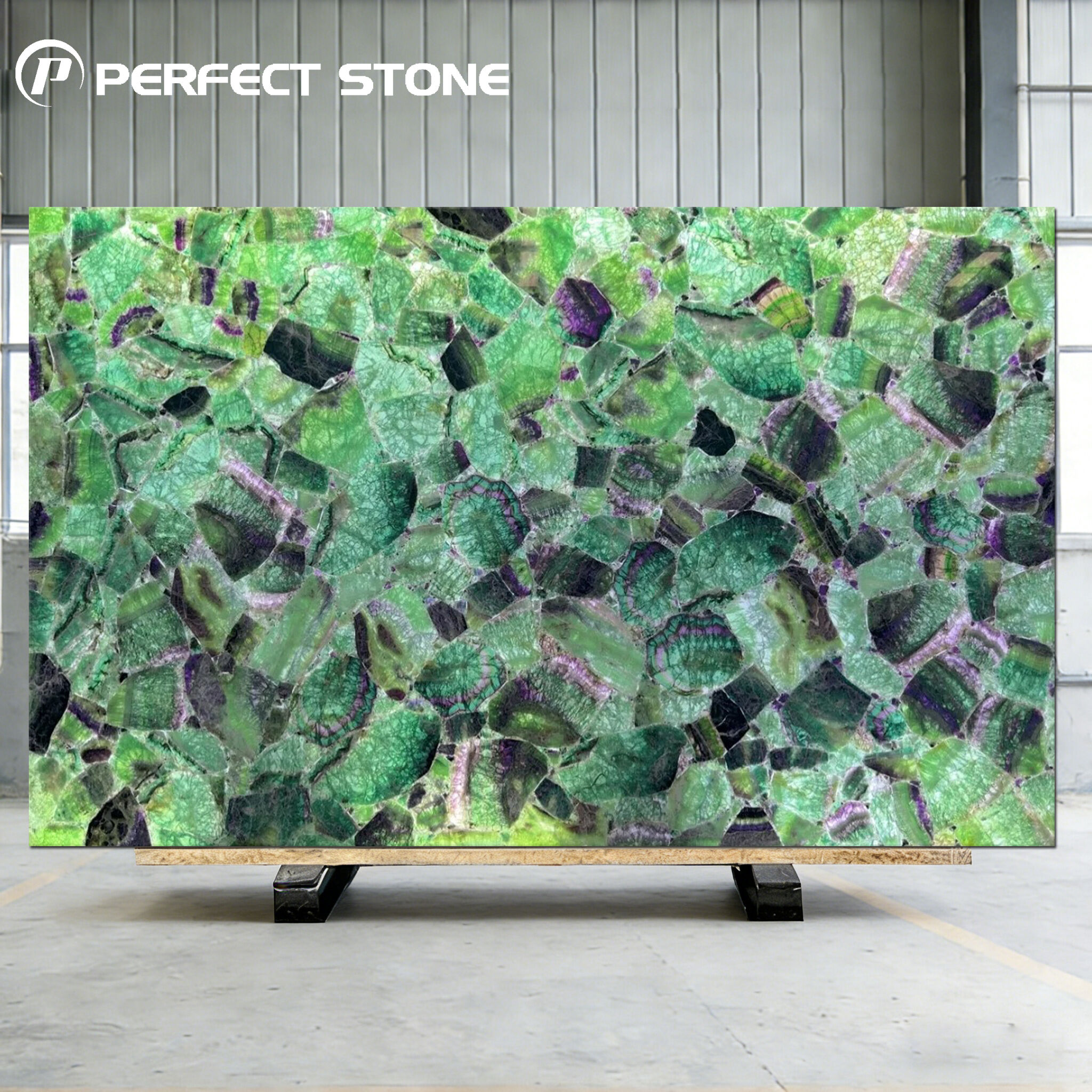 Künstliche Halbedelsteinplatten  