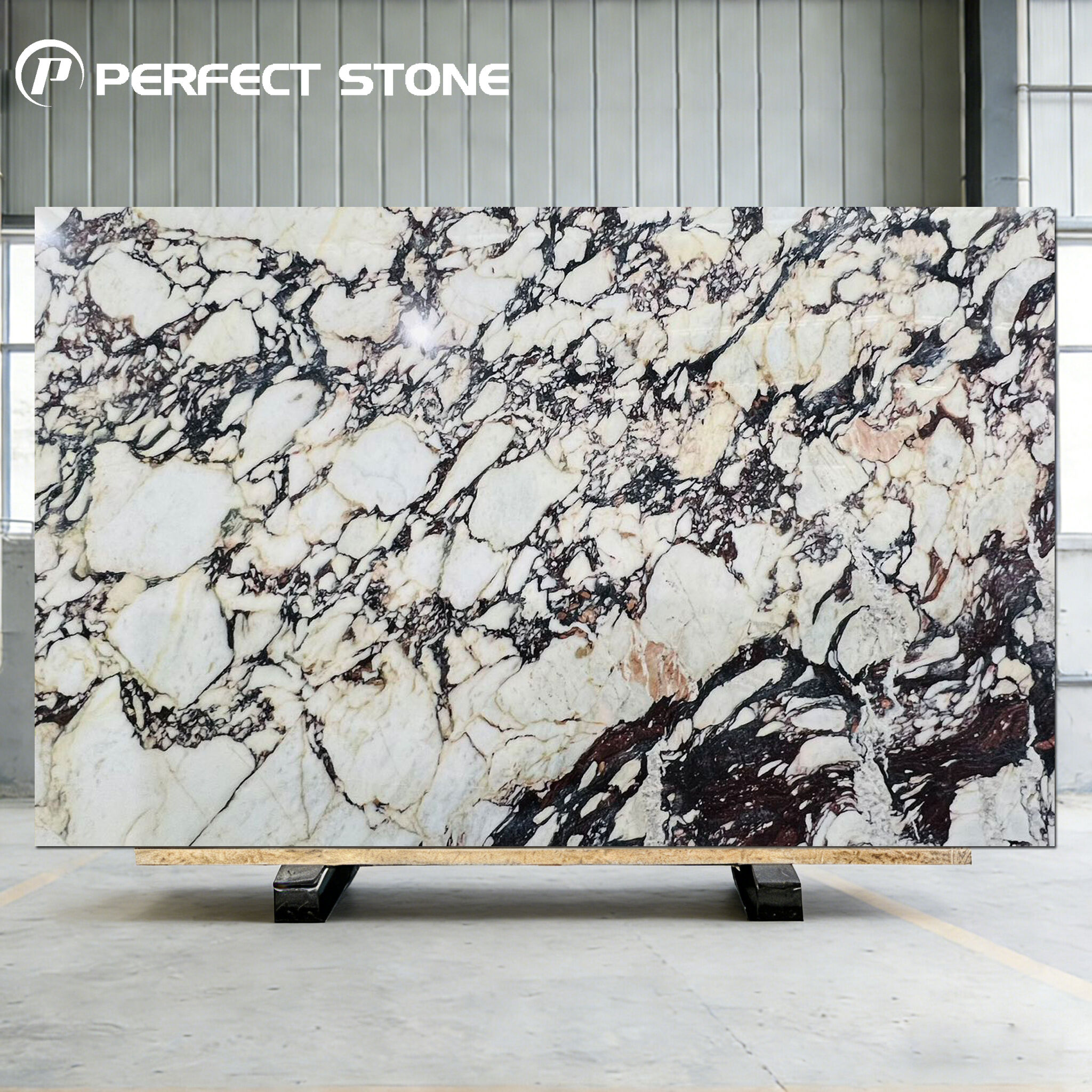 Natural Calacatta Viola Marble Slab for Sale