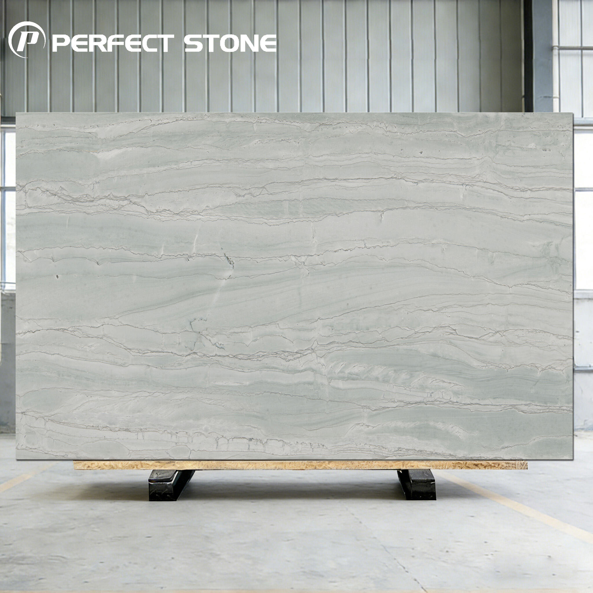 Perfectstone, quarțit alb Calacatta natural brazilian, vânzare cu ridicata, pentru construcția pereților din marmură