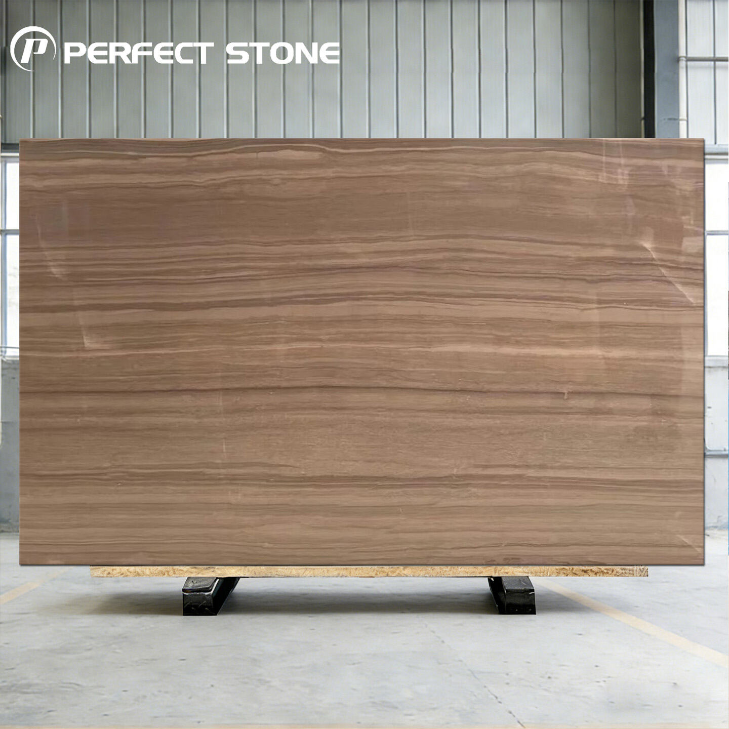 Marble Wholesale Customized Natural Marble Big Slab Armani Brown