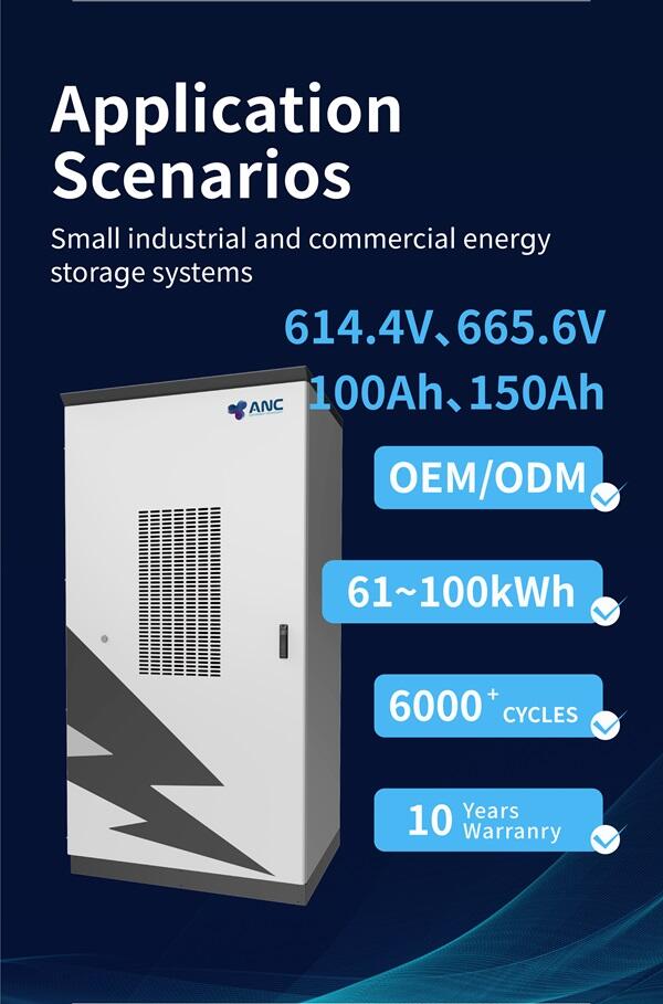 60kWh 100Wh solar energy storage integrated cabinet (air cooling) manufacture