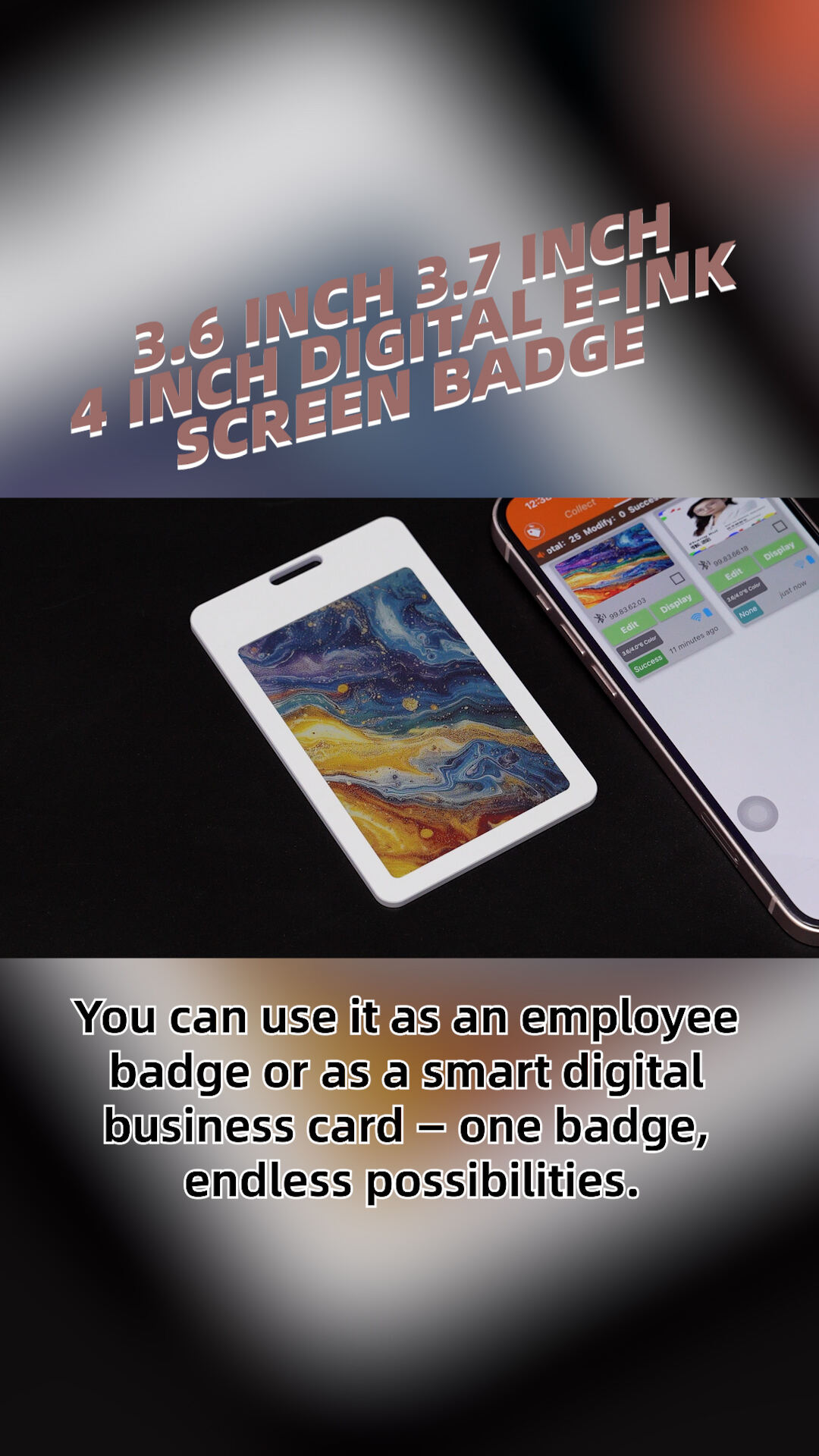 Corporate Digital Transformation with Smart Badges