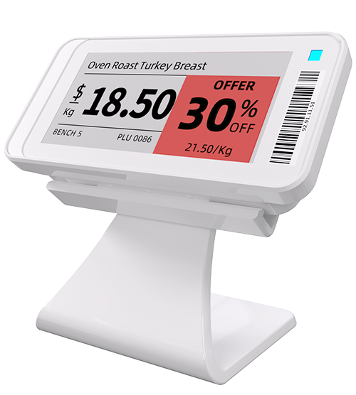 The Specification of 2.1 inch Bluetooth Electronic Shelf Labels