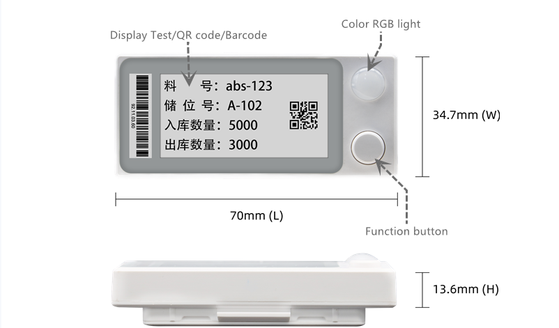 More Features about Our Warehouse Pick to Light CK_Label_V13