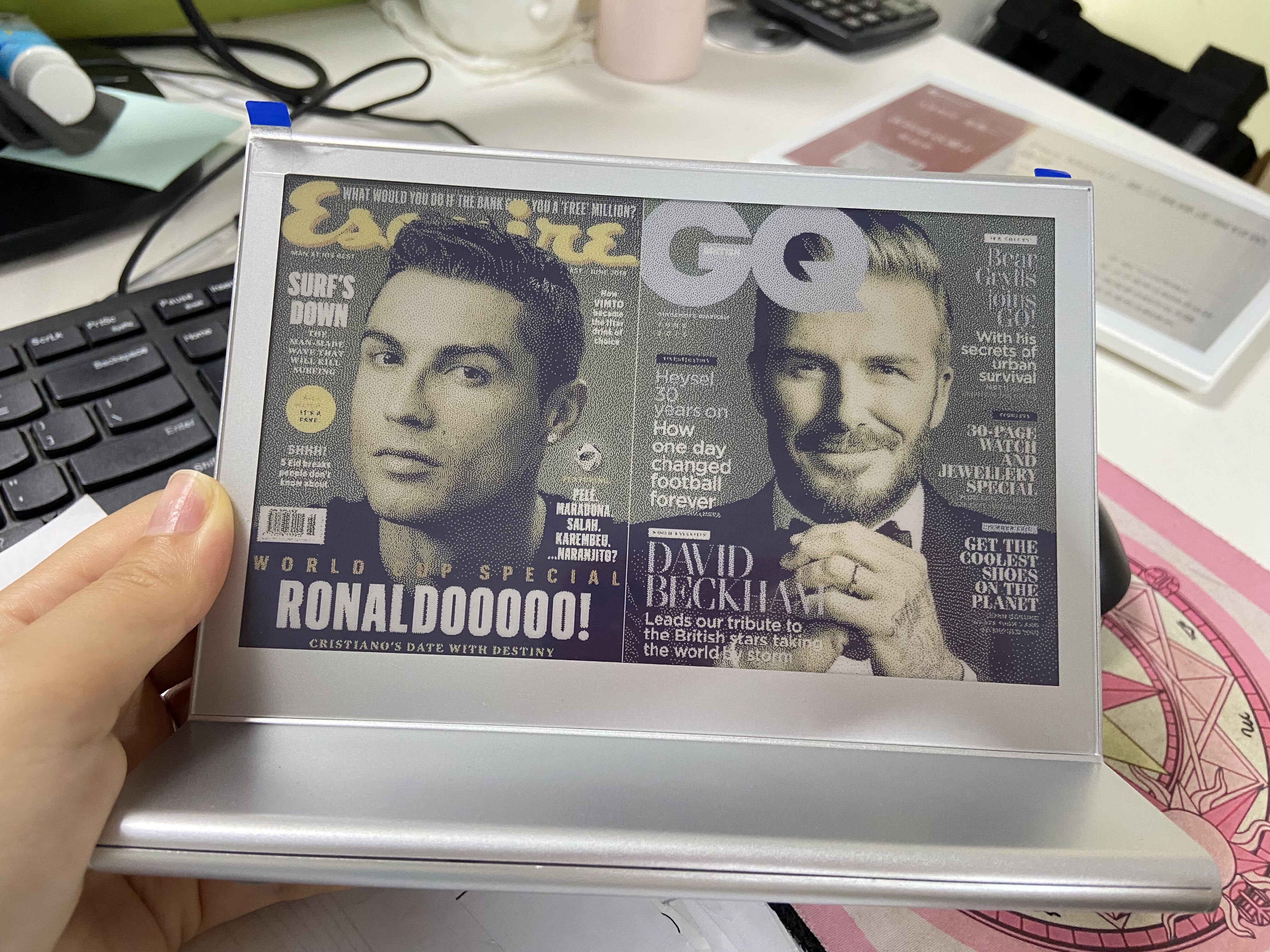 Smart Meetings Start Here: The Bluetooth E-ink Electronic Nameplate