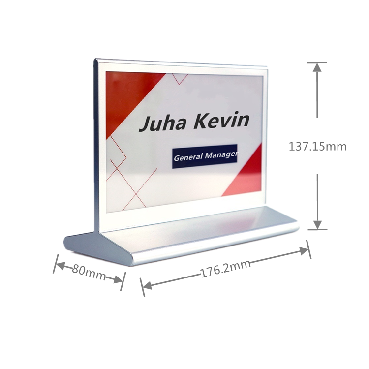 7.5-Inch Bluetooth E-Ink Conference Nameplate: Smarter Meetings, Smarter Offices