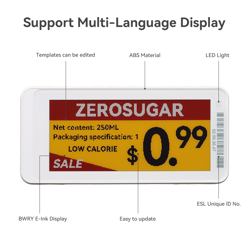 Are 4-Color Electronic Shelf Labels the Future of Smart Retail? Introduction: From Digital Pricing to Visual Merchandising