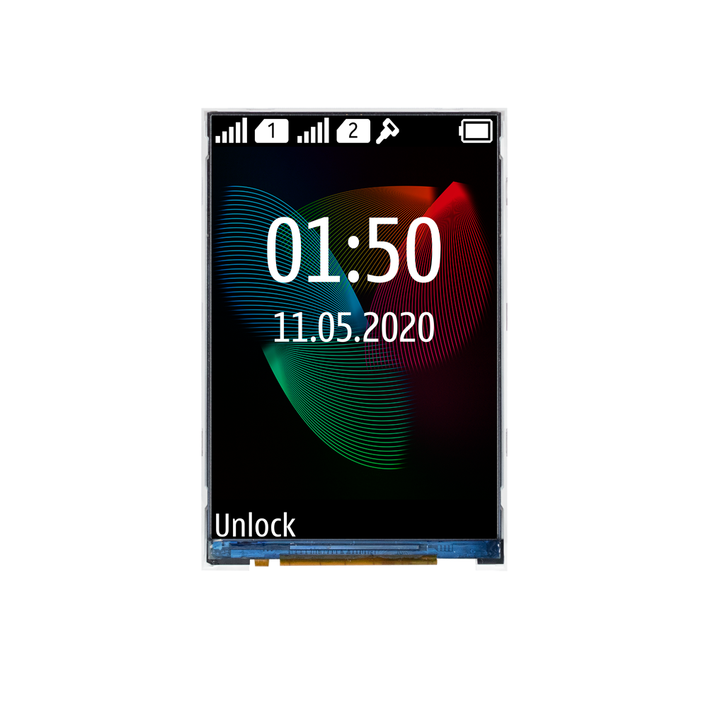 KINGWAY Pantalla LCD TFT IPS de pantalla de cristal líquido 3.5x320 de 480 pulgadas