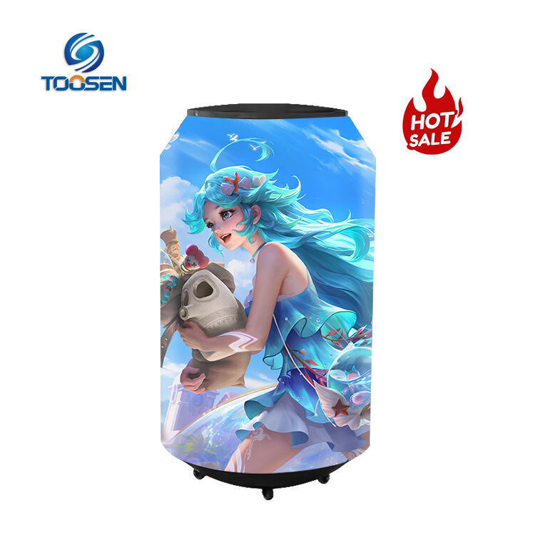 Layar tampilan LED botol kaleng