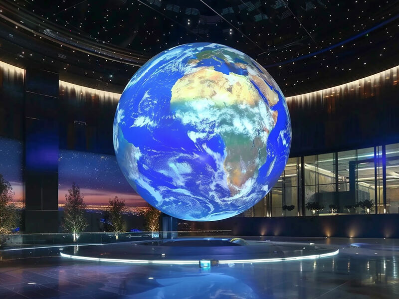 Spherical LED Screens: Elevating Event Atmospheres at Trade Shows, Weddings & Grand Celebrations