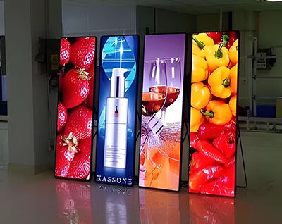 Poster LED Screens in Restaurants: Enhancing Menus, Upselling & Operational Efficiency