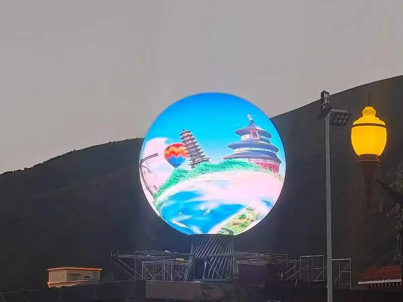 Spherical LED Display
