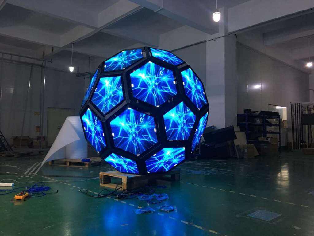 Why Football-Shaped LED Sphere Displays Are the Optimal Choice for the World Cup