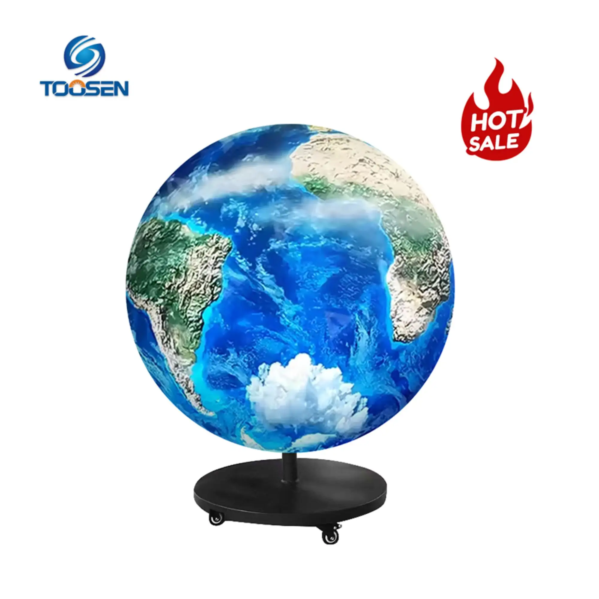 Toosen - standing out visuals solutions using Spherical LED Screens