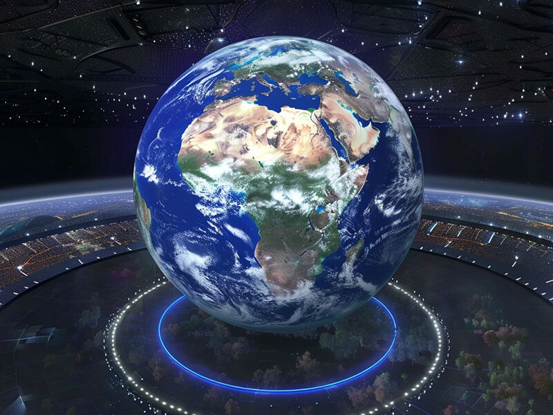 Spherical LED Screens: Boosting Trade Show Booth Appeal with Portable 360° Product Demos for Higher Engagement & Leads