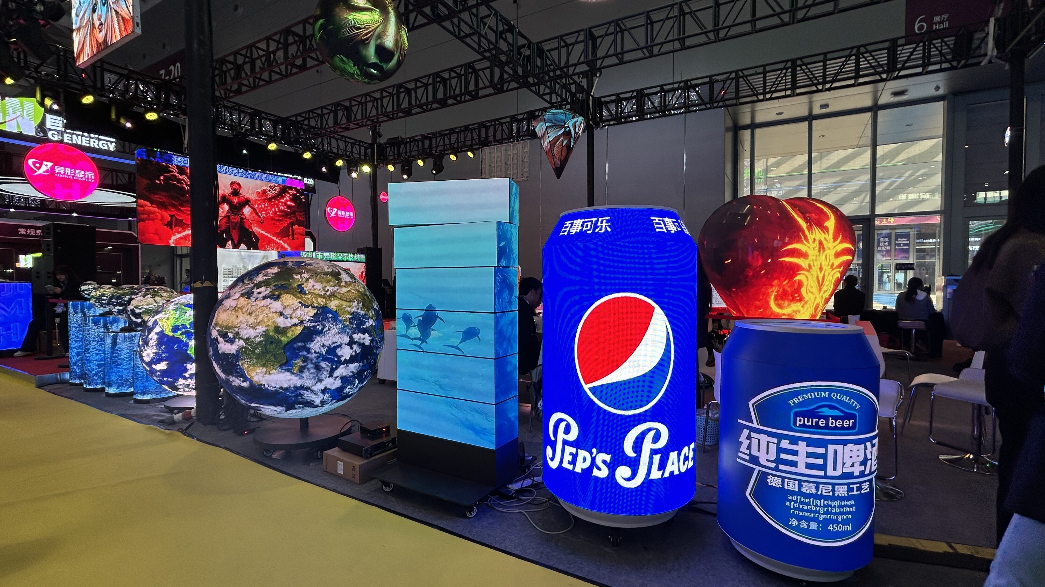 Co je mechanický LED displej?