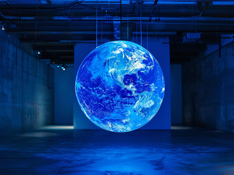 Spherical LED Displays: Boosting STEM Learning via Interactive 3D Visuals for Young Learners
