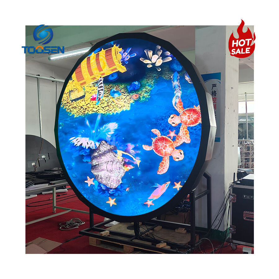 Special shape inner ball LED display
