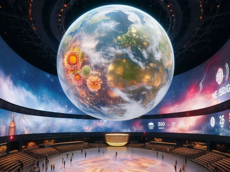 Seamless Splicing Spherical LED Displays: Redefining Immersive Storytelling for Theatrical Productions