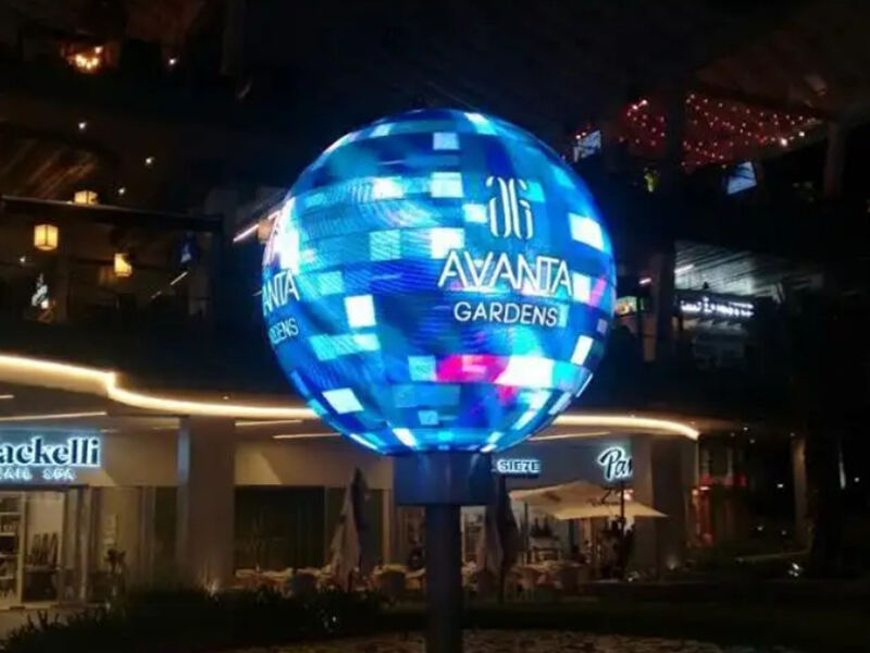 Spherical LED Screens: Elevating Luxury Malls as Shareable Focal Points & Brand Ambassadors