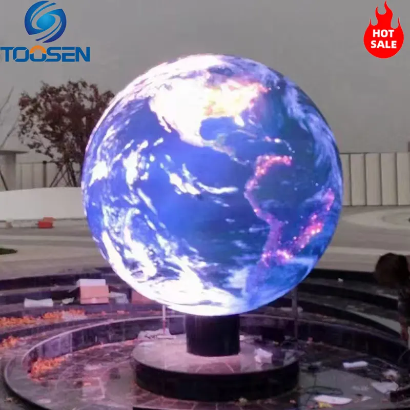 Combination of Spherical Screen and Intelligent Interactive Technology