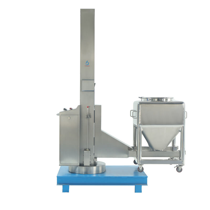 HOPPER LIFTING CHARGING MACHINE