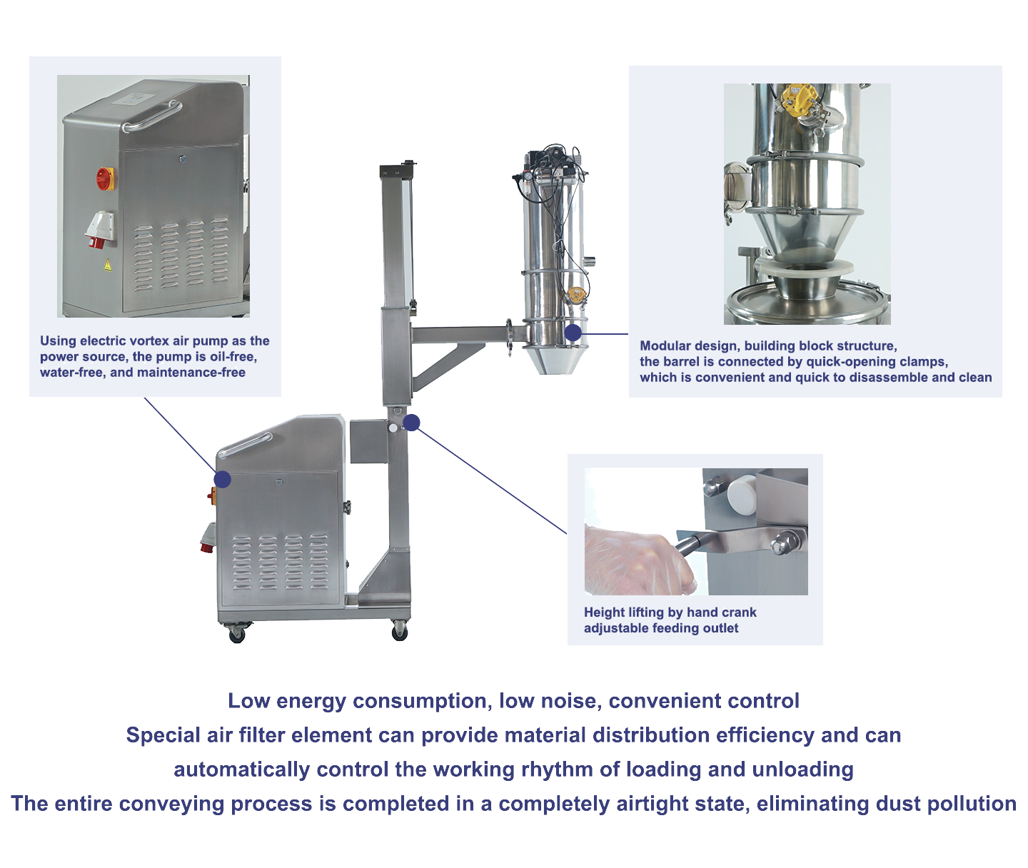 electric vacuum feeder zks-71