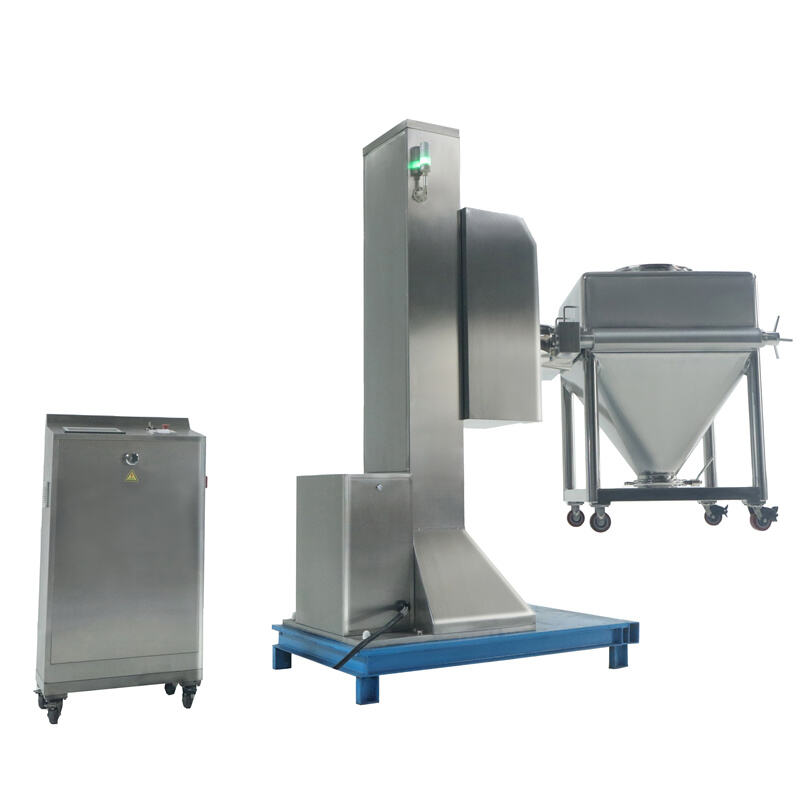 COLUMN TYPE HOPPER MIXER