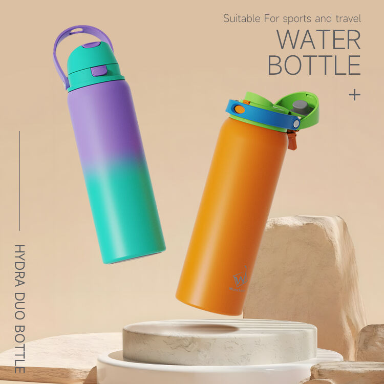 Loopon Water Bottle Pop-Up 2-In-1 Lid