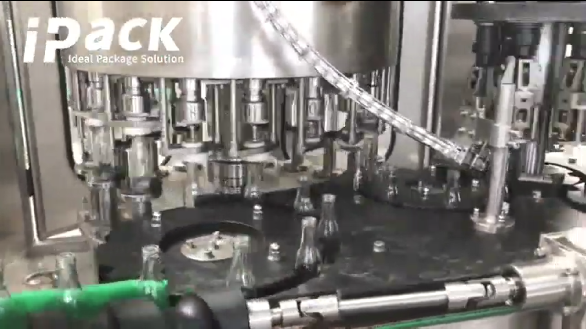 6000BPH Glass Bottle Alcohol Filling Macine