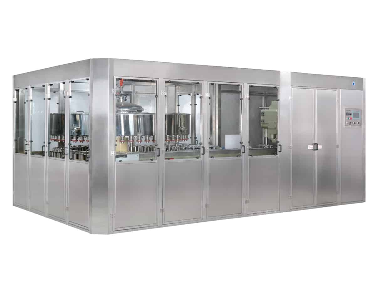máquina Automática de Enchimento e Selagem de Latas 24000CPH