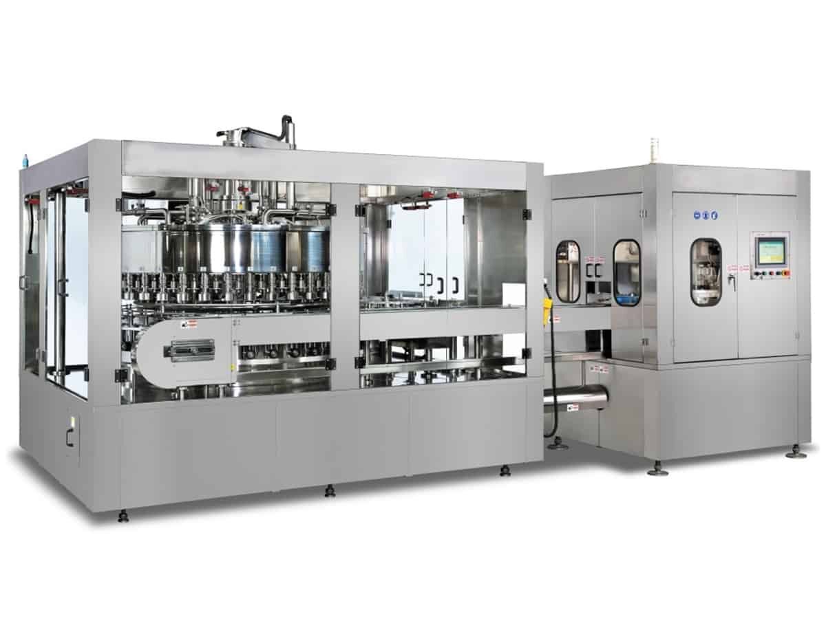 máquina Automática de Enchimento e Selagem de Latas 12000CPH