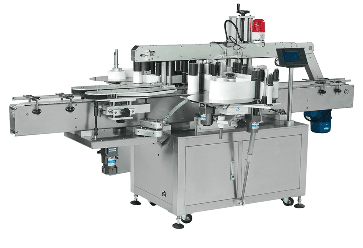 Automatic Double Sides Adhesive Sticker Labeling Machine