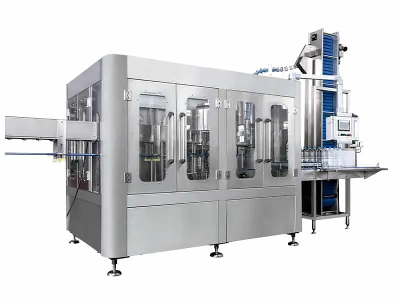 Máquina de empaquetado de botellas de agua mineral | Equipo de envasado eficiente e higiénico