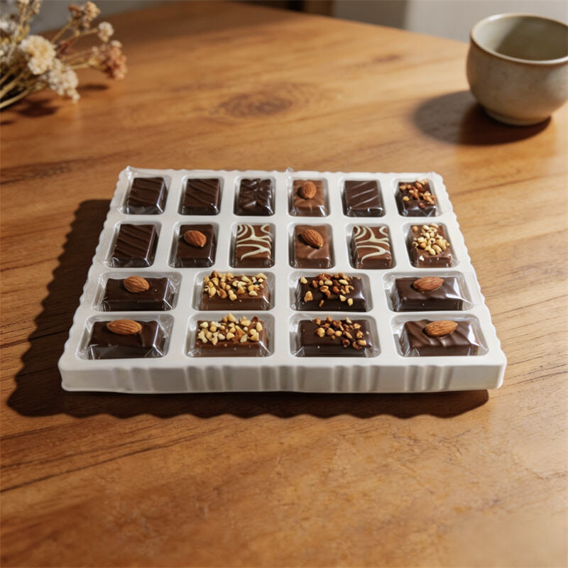 Eco-friendly molded pulp Food Insert / Inner tray