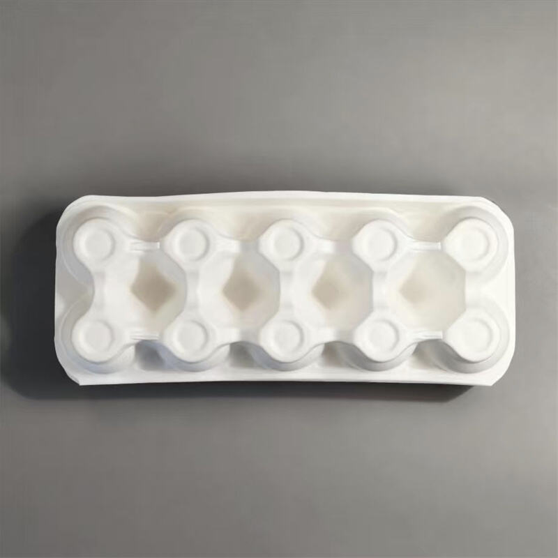 Environmentally Friendly Molded Pulp Packaging For Egg Cartons