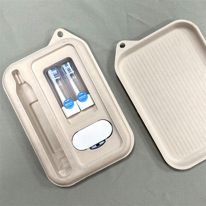 Eco-Friendly Molded Pulp Packaging for Electronic Toothbrush