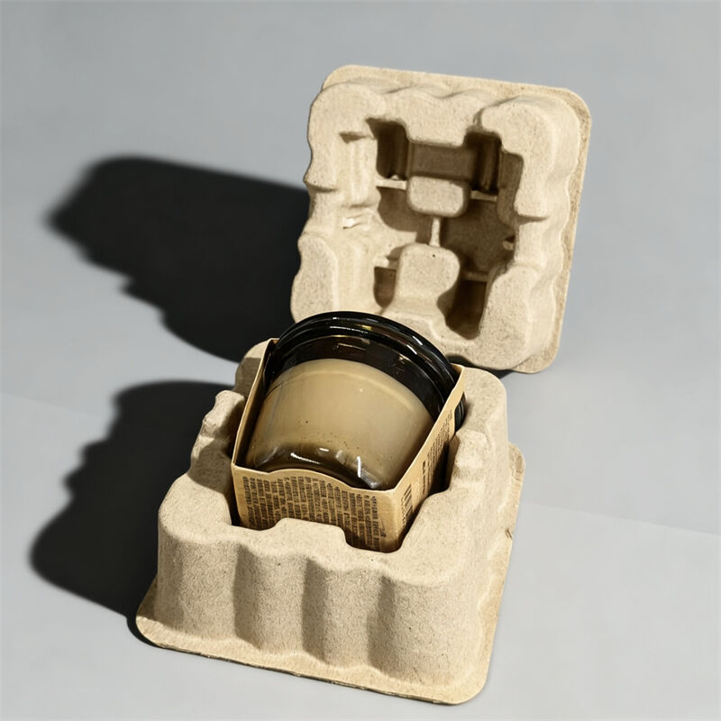 Sustainable Dry Pressed Glassware Packaging