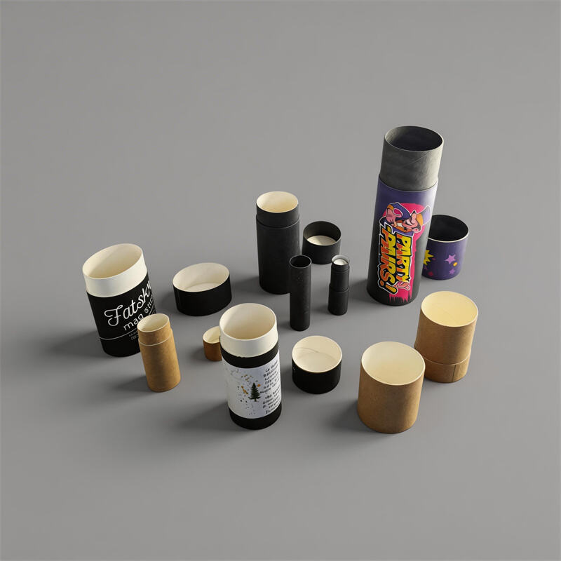 Degradable & Eco-Friendly Paper Tube Packaging for Cosmetics / Tea