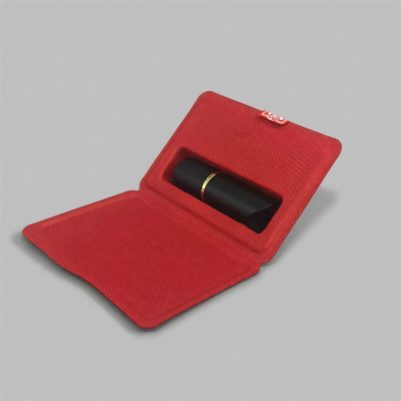 Sustainable Molded Pulp Outer Box for Cosmetic - Lipstick
